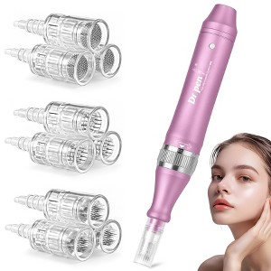 Dr. Pen Ultima Electric Derma Pen Stamp Auto MicroNeed1e Roller 2x 12Pin Cartridges - M7 M7-C - 1 of 4