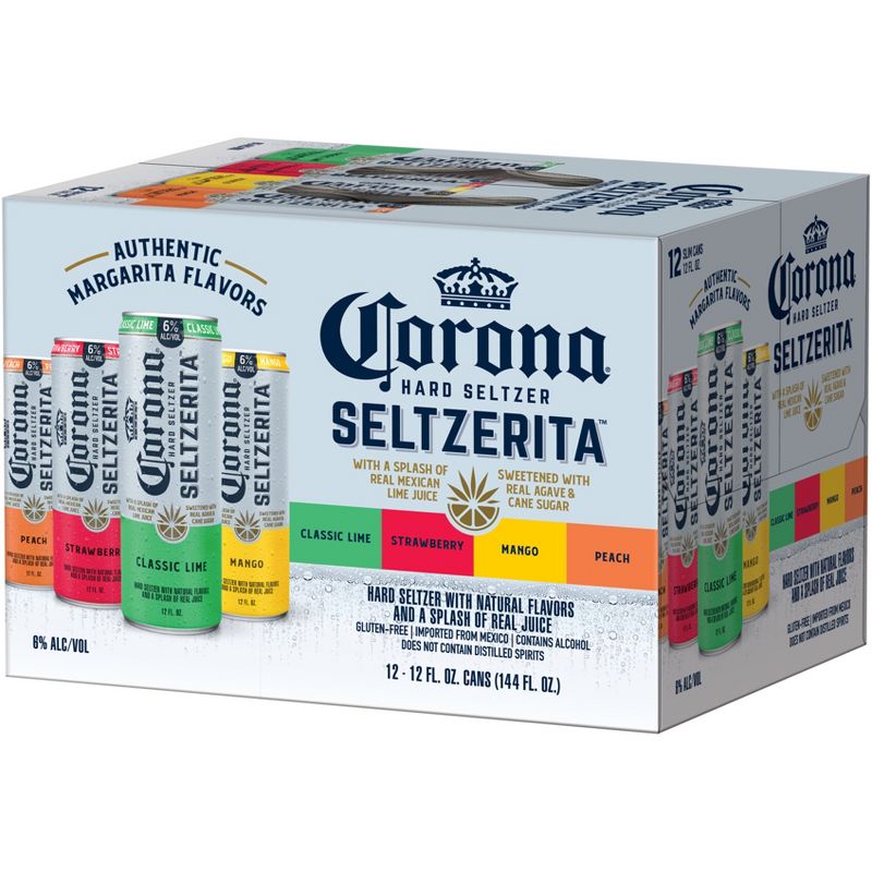 Corona Hard Seltzer Seltzerita - 12pk/12 fl oz Cans, 5 of 7