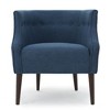 NicBex Accent Chair with Wood Legs and Button tufted,Club Chair for Bedroom,Reading Room - 4 of 4
