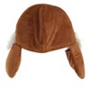 HalloweenCostumes.com    Brown Walrus Spray Toy Hat, Brown - 3 of 4