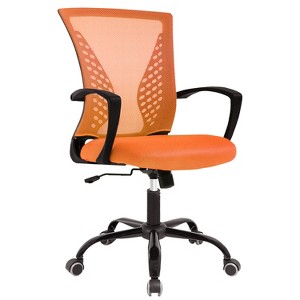 BestMassage Office Chair Mesh Desk Chair Computer Chair with Rolling Swivel and Lumbar Support Height Adjustable Task Chair for Home Office - 1 of 4