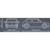 COBI Action Town Volkswagen Golf (1974-1983) Vehicle Building Set, 68 Pieces - 3 of 4