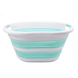 SAMMART 36L (9.5 gallon) Collapsible Plastic Laundry Basket - 1 of 4