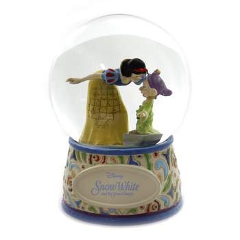 Jim Shore 6.5 Inch Sweetest Farewell. Waterball Snow White Figurines