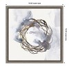 Amanti Art Einstein Atom II by Eva Watts Canvas Wall Art Print Framed 16 x 16-in. - 4 of 4