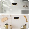 Unique Bargains Space Aluminum Waterproof Wall Mount Coat Rack with Retractable Hooks - 4 of 4