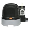 PawHut Covered Litter Box, Easy to Clean Open Including and Openable Front Cover & Litter Scoop, Gray - 4 of 4