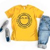 The Juniper Shop SmileyWorld Good Vibes Outline Youth Short Sleeve Tee - 4 of 4