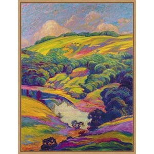 Amanti Art View of the Arun Sussex by Robert Tyndall Canvas Wall Art Print Framed 18 x 24-in. - 1 of 4