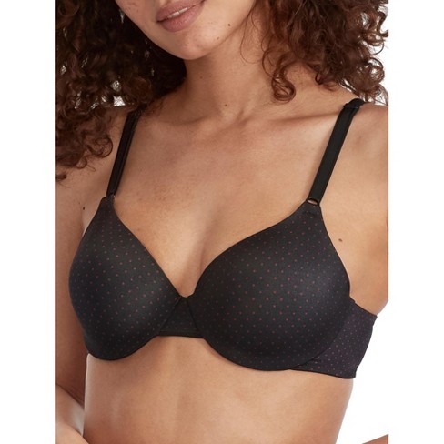 Warner's Warners This Is Not A Bra Cushioned Underwire Lightly Lined  T-shirt Bra 1593 In Pomegranate
