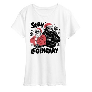 Women's - Instant Message - Stay Legendary Short Sleeve Graphic T-Shirt - 1 of 4