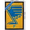 Trends International NHL St. Louis Blues - Logo 25 Framed Wall Poster Prints - 3 of 4