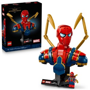 LEGO Marvel Busto de Iron Spider-Man Kit de Construcción para Adultos 76326