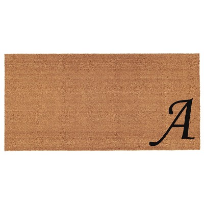 Calloway Mills 153623672A Urban Chic Monogram Doormat 3 ft. x 6 ft. (Letter A)