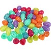 Patterned Eggs Marbled Eggs 48PCS 2.4inch Marbling Plastic Easter Eggs Easter Eggs Hunt Easter Basket Stuffers Fillers - 4 of 4
