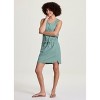 RBX Active Women's Adjustable Cinched Waist Sleeveless Quick Drying Woven Sun Dress for Beach, Hiking, Workouts - 3 of 4