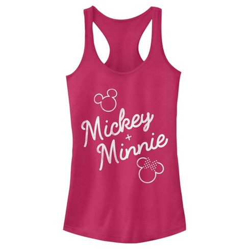  Disney Classic Mickey Soft Minnie Women's Racerback