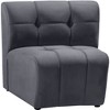 Meridian Furniture,Limitless Velvet Modular Chair - 2 of 4