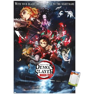 Trends International Demon Slayer: Mugen Train - Collage One Sheet Unframed Wall Poster Prints - 1 of 4