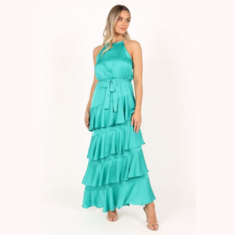 Petal and Pup Womens Annalise Tiered Maxi Dress, 1 of 12
