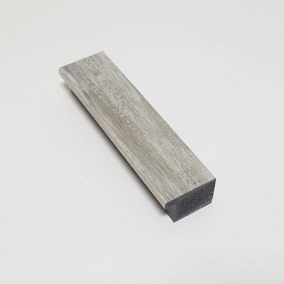 Crackled Metallic Narrow Silver Wood Wall Frame 18x24