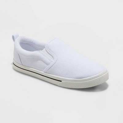 cheap white slip on shoes