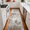 Washable Abstract Area Rug for Living Room Bedroom, Soft Non Slip Indoor Modern Throw Carpet for Dining Room Kitchen Office - 4 of 4