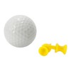 Unique Bargains Portable 31mm limited Golf Tees 1.38" Yellow 100 Pcs - 4 of 4