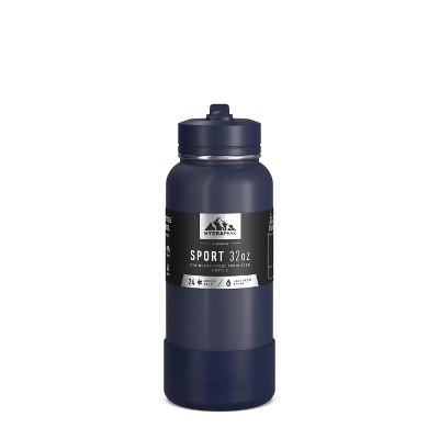 Hydrapeak Wide Mouth Stainless Steel Water Bottle 32oz Forest : Target