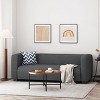 NicBex 74.75 Inch Loveseat Sofa Modern Comfy Sofa Couch with Wood Legs for Living Room,Apartment - 4 of 4
