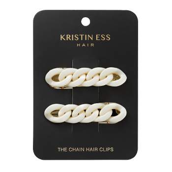 Kristin Ess The Chain Hair Clip - 2ct