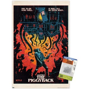 Trends International Netflix Stranger Things: Season 4 - The Piggyback Unframed Wall Poster Prints - 1 of 4