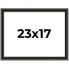 PosterPalooza | Antique Black Picture Frame - UV Acrylic, Backing Board, Hanging Hardware Included - 2 of 4