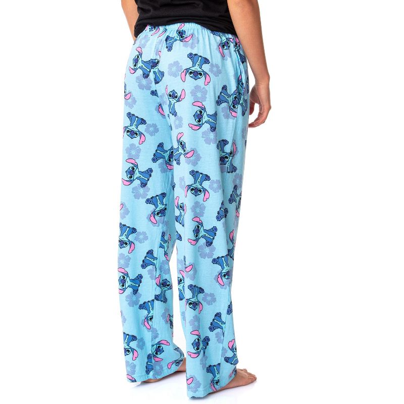 Disney Adult Lilo And Stitch Aloha Flower Stitch Pajama Lounge Pants, 5 of 7