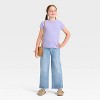 Girls' Short Sleeve Solid T-Shirt - Cat & Jack™ - 3 of 3