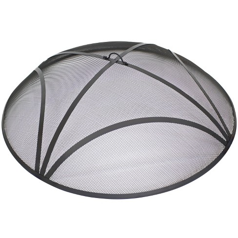 Sunnydaze Outdoor Heavy Duty Reinforced, Fire Pit Screen Replacement Round