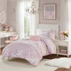 Gulches Twin Twin XL Floral Paisley 4 Piece Comforter Set - 3 of 4