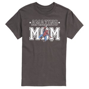 Men's - Marvel - Amazing Mom Spider-man Short Sleeve Graphic T-Shirt - 1 of 4