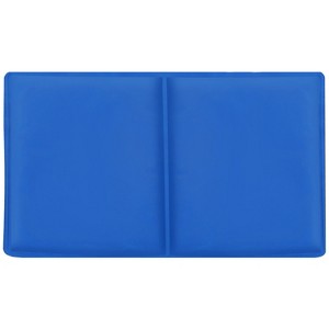 iMountek"Pressure Activated Gel Cooling Mat for Pets – Portable, Self-Cooling Bed for Crates, Cars & More"Blue - 1 of 4