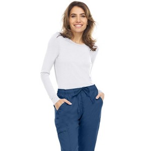 Medichic Ultrasoft Stretch Long Sleeve Scrub T-Shirt - 1 of 4
