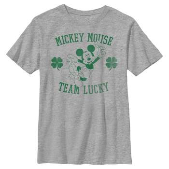 Boy's Disney Mickey Mouse Team Lucky T-Shirt