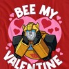 Boys' Short Sleeve Transformers Valentine's Day Bumblebee Bee My Valentine T-Shirt Boys and Girls - 3 of 4