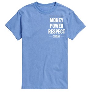 Men's - Scarface - Money Power Respect Short Sleeve Graphic T-Shirt - 1 of 2