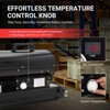 Forced Air Diesel Heater & Kerosene Heater, Torpedo Space Heater with Thermostat Temperature Control, Portable for Outside, Jobsite - 4 of 4