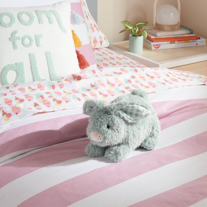 Kids&#39; Mini Plush Figural Pillow Bunny - Pillowfort&#8482;, 3 of 9