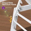 PURPLE LEAF Outdoor Chaise Lounge Set Adjustable Recliner with Side Table Aluminum Outdoor Lounger - 3 of 4