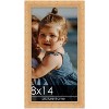 PosterPalooza | 8x14 Modern Bamboo Picture Frame, UV Acrylic, 5 Finishes - 2 of 4
