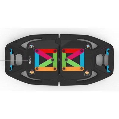 LifePro Push-Up Rack Board with 4 Resistance Bands – Complete Home Gym Kit for Full Body Workouts and Christmas Gifts