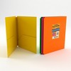 Neon Poly Pocket Binder Folders - Pocket Divider, 2-pocket Portfolio With Business Card Slots (48 Packs) - 4 of 4