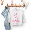 The Juniper Shop Happy Easter Bunny Outline Toddler Hoodie - 3 of 4